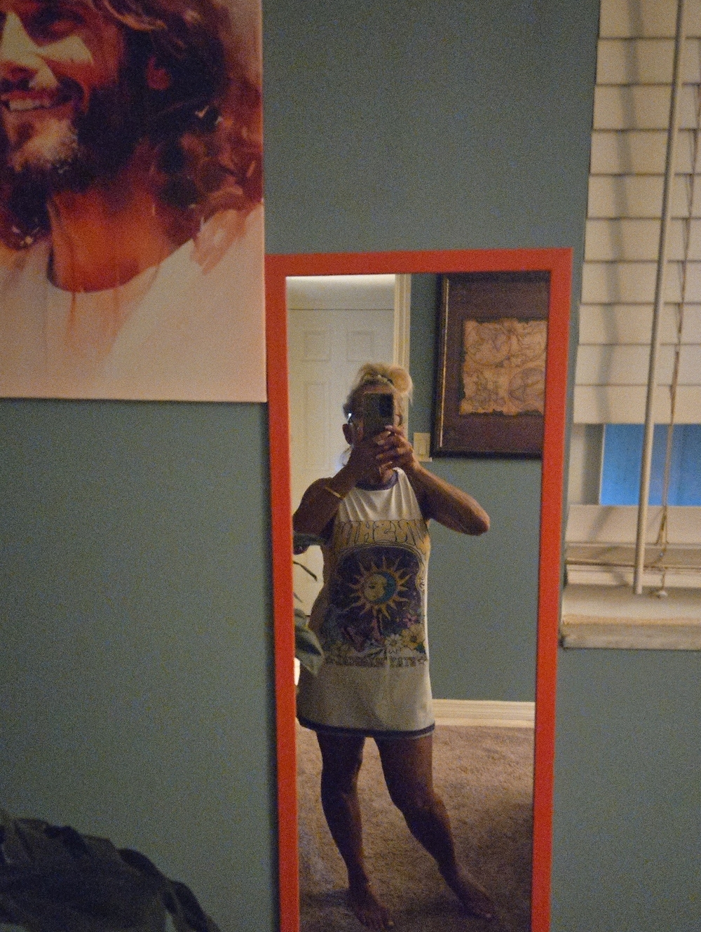 Women’s White Sun-Print Tank Dress